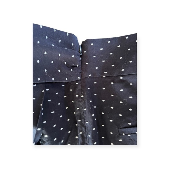 J. Crew shorts blue white polka dot Size XS summer - Picture 5 of 10